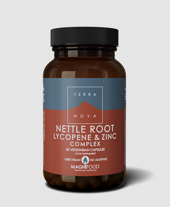 Nettle Root, Lycopene & Zink - 50 Kapsler - TerraNova