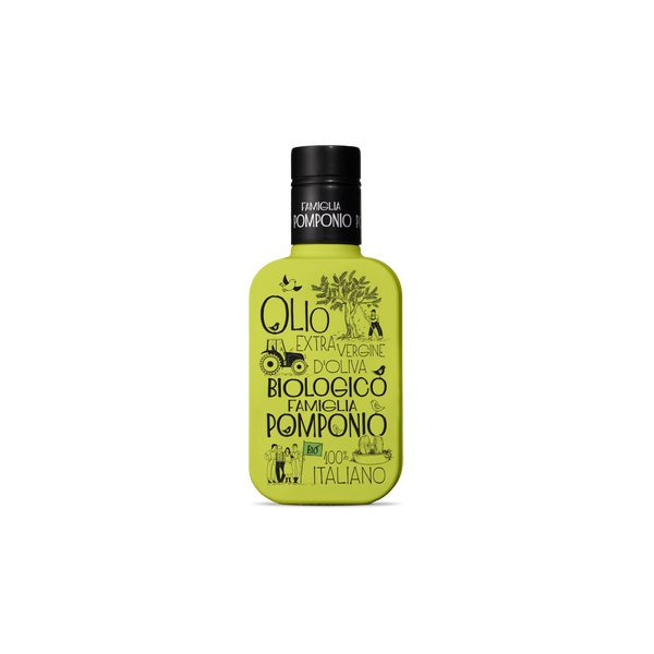 Økologisk Abruzzo Olivenolie - 250ML - Famiglia Pomponio