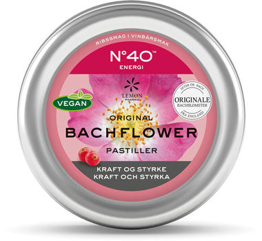 Sukkerfri Pastiller No.40® Energi - 50G - Bachflower