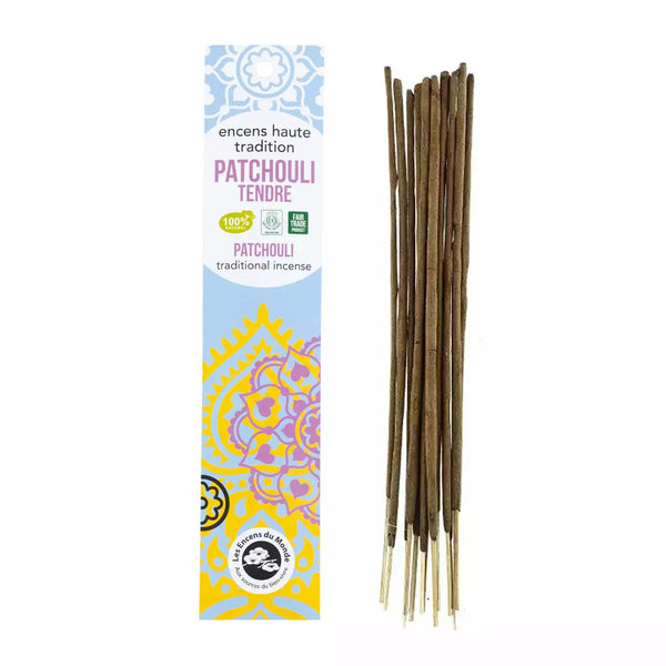 Indisk Røgelse Patchouli - 18 Pinde - Aromandise