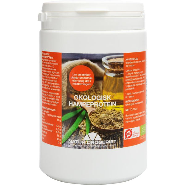 Økologisk Hampeprotein - 350G - Natur-Drogeriet