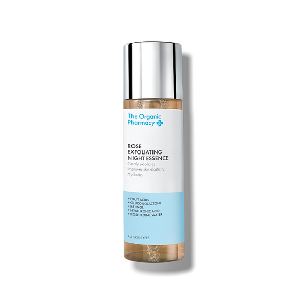 Rose Exfoliating Night Essence - 150ML - The Organic Pharmacy