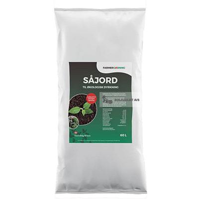 Dansk Økologisk Såjord - 40L - Farmer Gødning