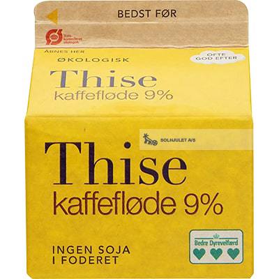 Økologisk Kaffefløde - 250ML - Thiese