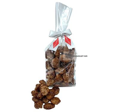 Økologiske Brændte Mandler - 90G - Økoladen