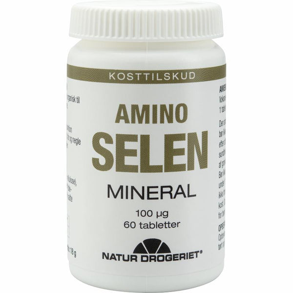 Selen Amino 100μg - 60 Tabletter - Natur-Drogeriet