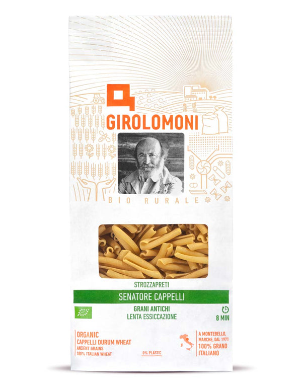 Økologisk Strozzapreti Cappelli Durum Hvede Pasta - 500G - Girolomoni