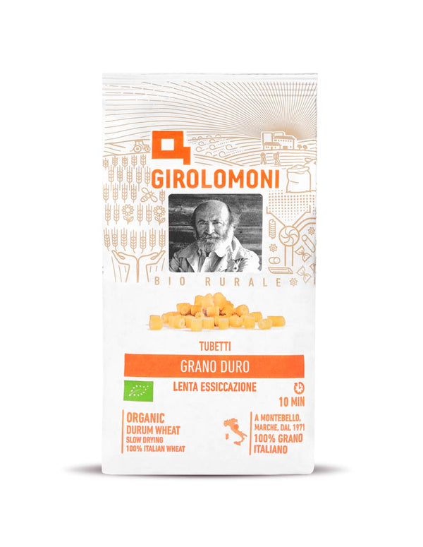Økologisk Tubetti Durum Hvede Pasta - 500G - Girolomoni