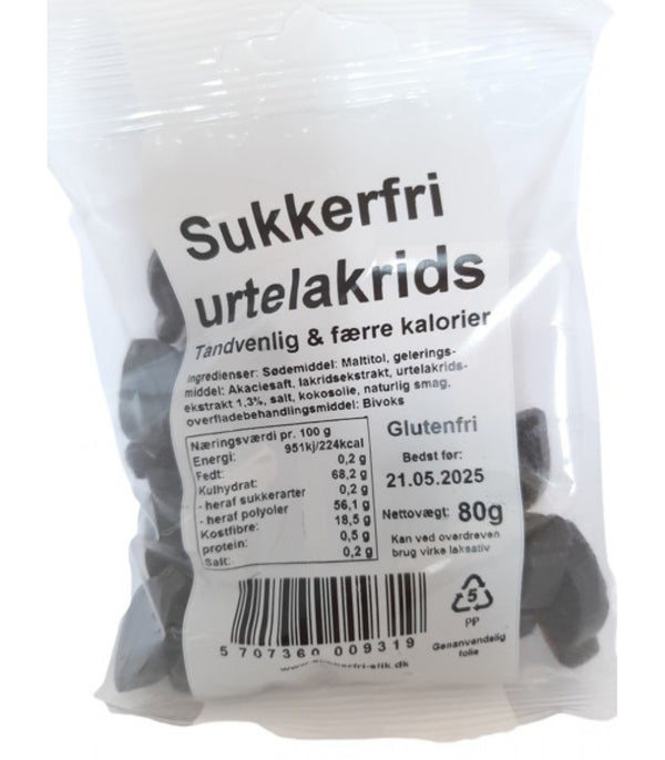 Sukkerfri Urtelakrids - 80G - King Fisher