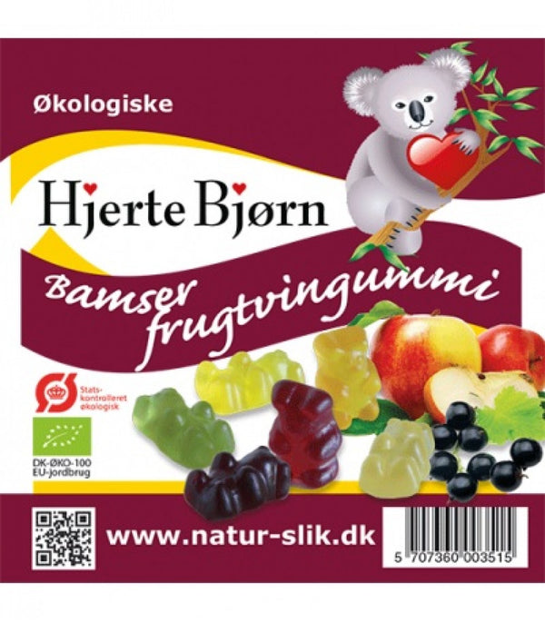 Økologiske Vingummibamser - 80G - Coala's Naturprodukter