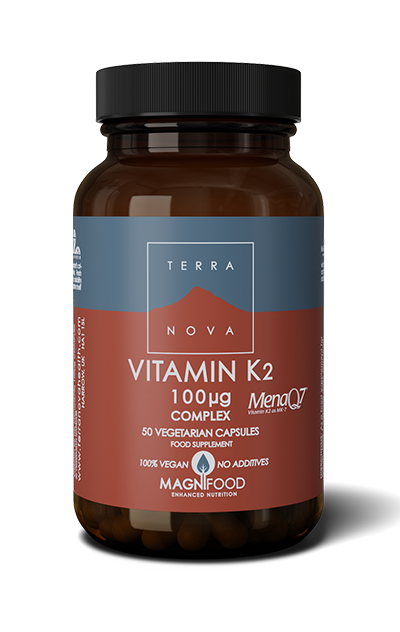 Vitamin K2 100 ug Complex - 50 Kapsler - TerraNova