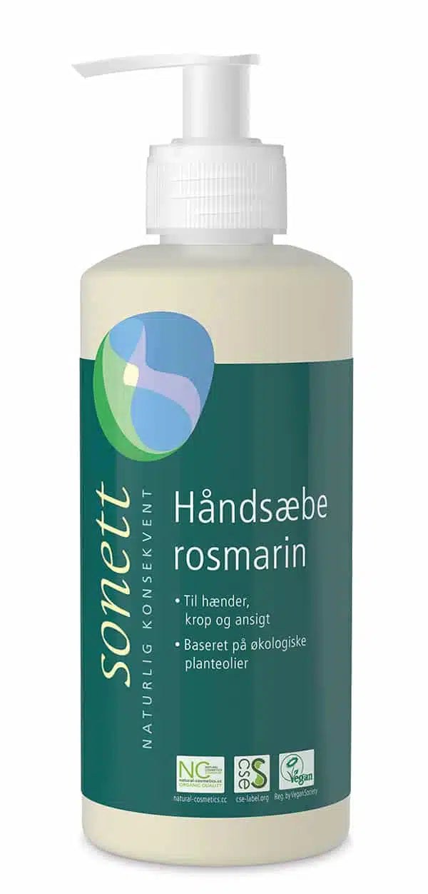 Håndsæbe Rosmarin - 300ML - Sonett