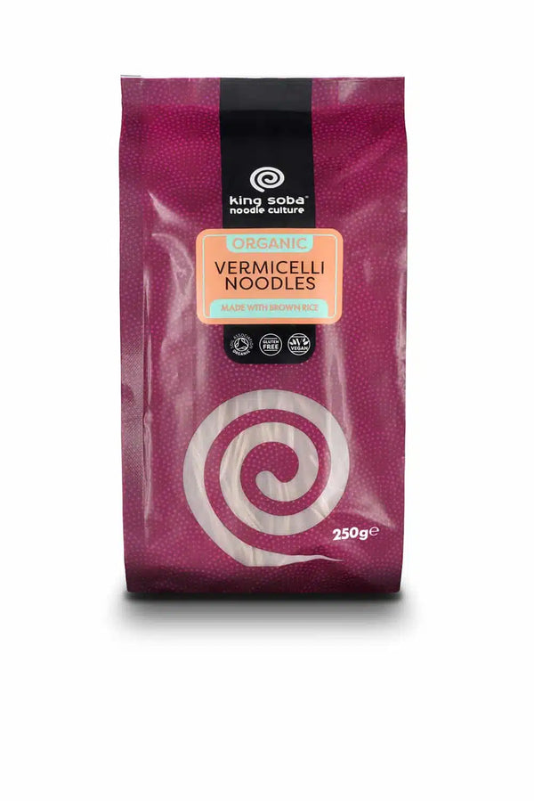 Økologiske Vermicelli Nudler - 250G - King Soba